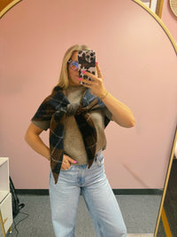 Triangle Argyle Scarf