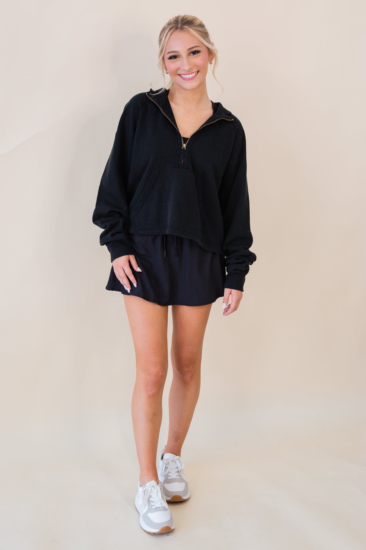 On The Run Half Zip Sweatshirt