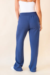 Beth Straight Lounge Pants w/ Pockets