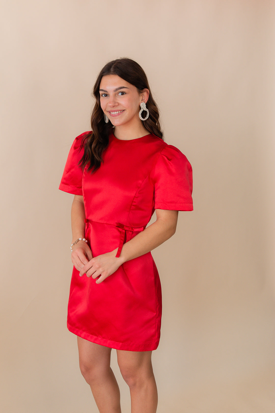 Hamptons Bow Mini Dress