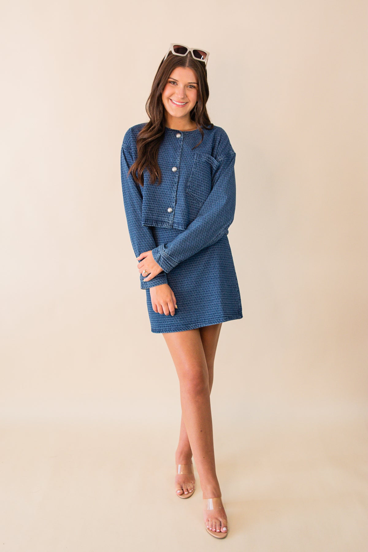 Chances Denim Skirt