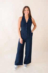 Finest Touch Halter Jumpsuit