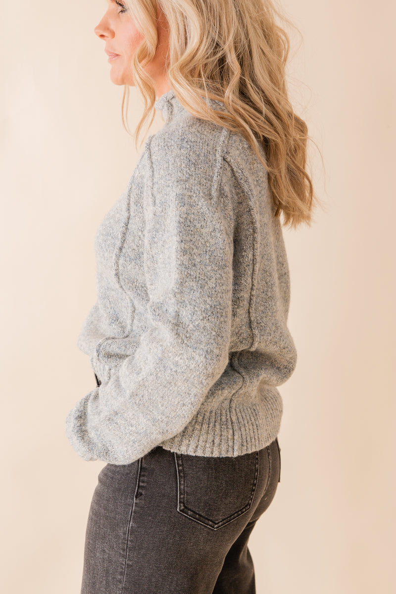 Bethania Funnel Neck LS Sweater