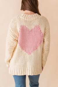 Heart You Handknit Cardigan