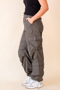 T Parachute Long Cargo Pants