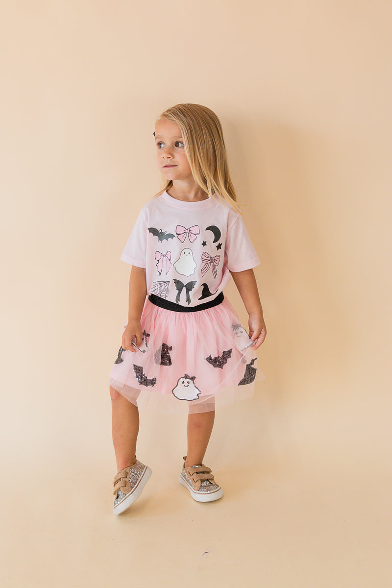 Spooky Babe Sequin Halloween Tutu