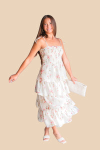 Olive Tiered Dress