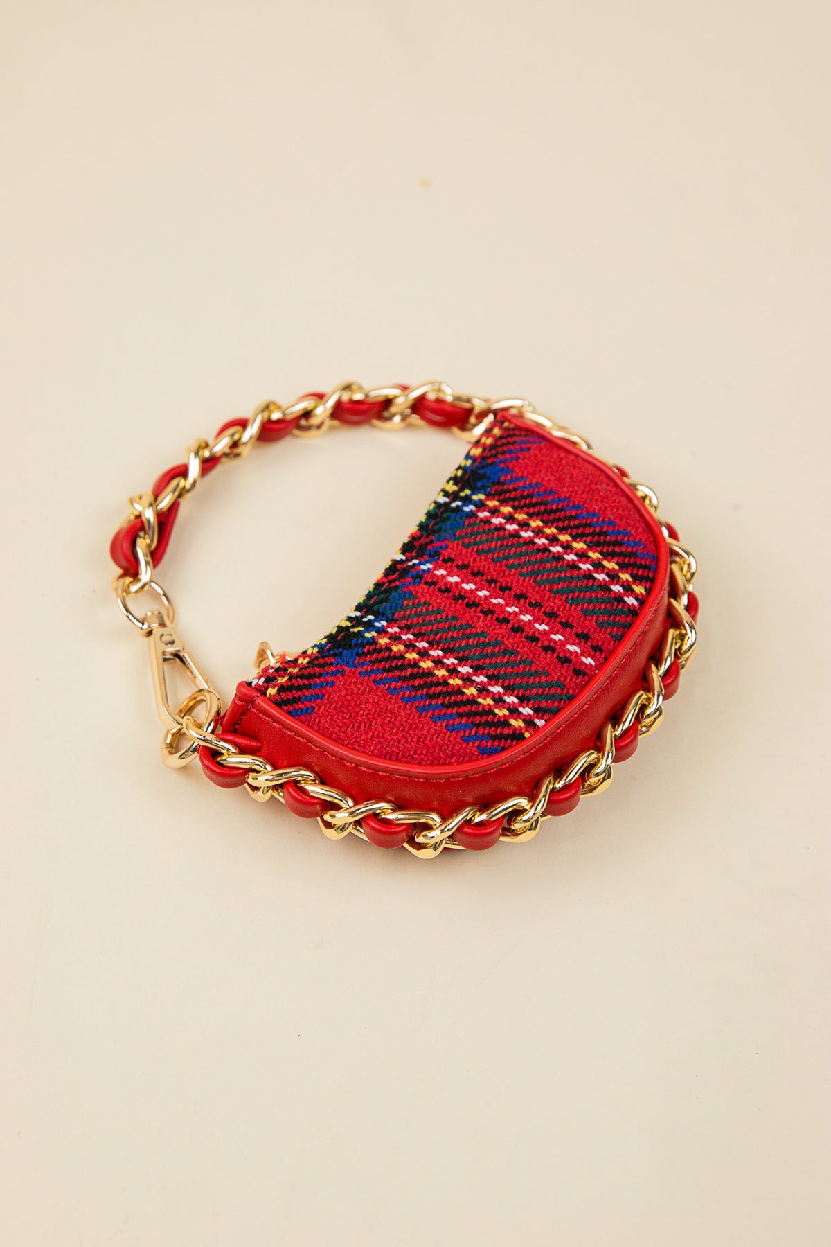 Scottie Mini Bag Charm Red