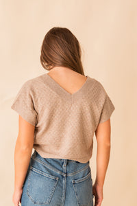 Emma Cashmere-Softened Sweater Top