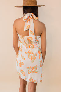 By The Beach Halter Neck Mini Dress