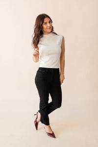 Downtown Mock Neck Top
