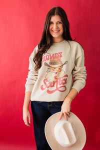 Howdy Santa Crewneck