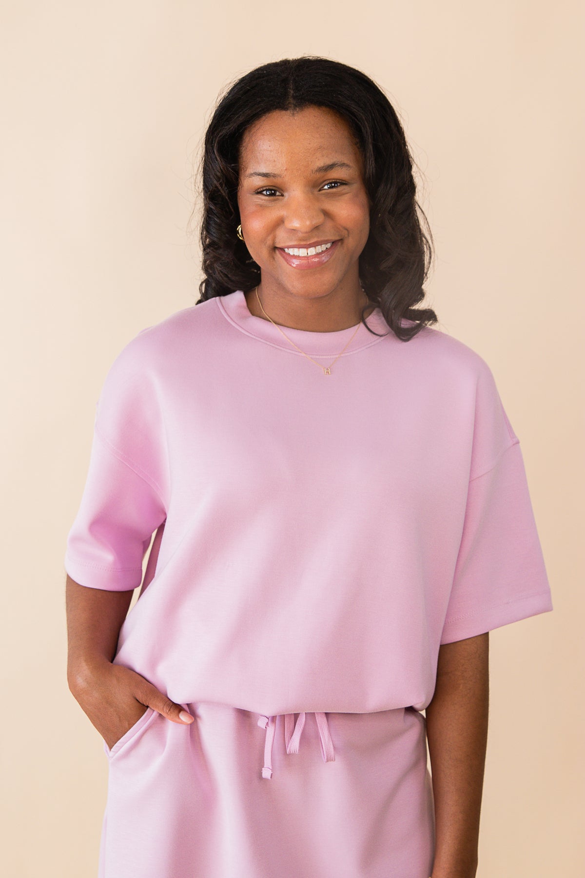 Modal Short Sleeve Top