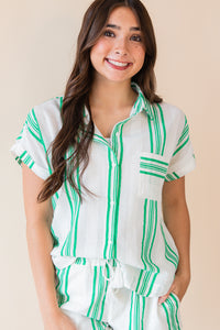 The Beachcomber Short Sleeve Top