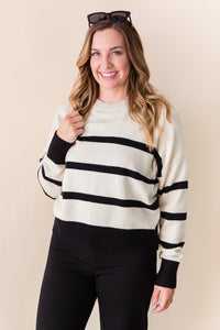 Jordane Striped Sweater