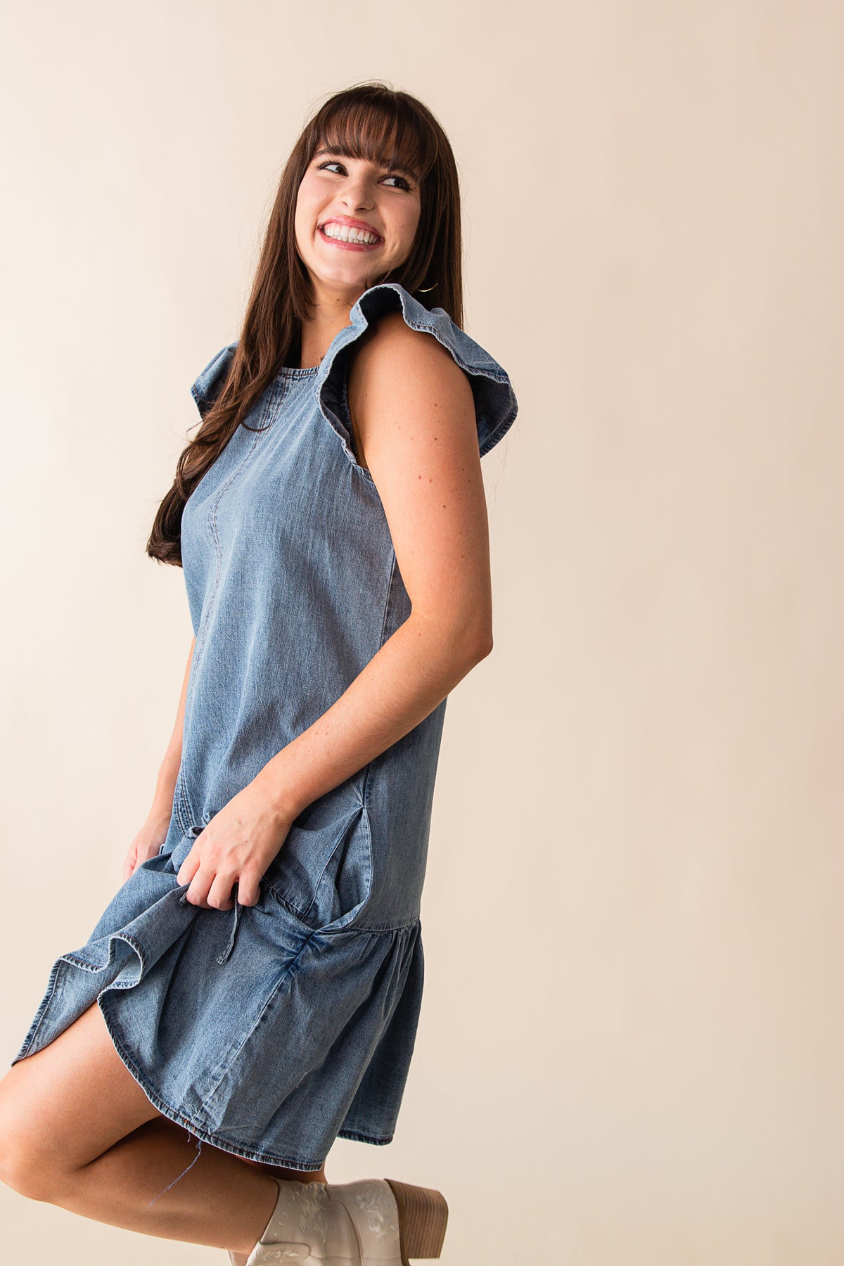 Jolie Mini Dress w/ Bow