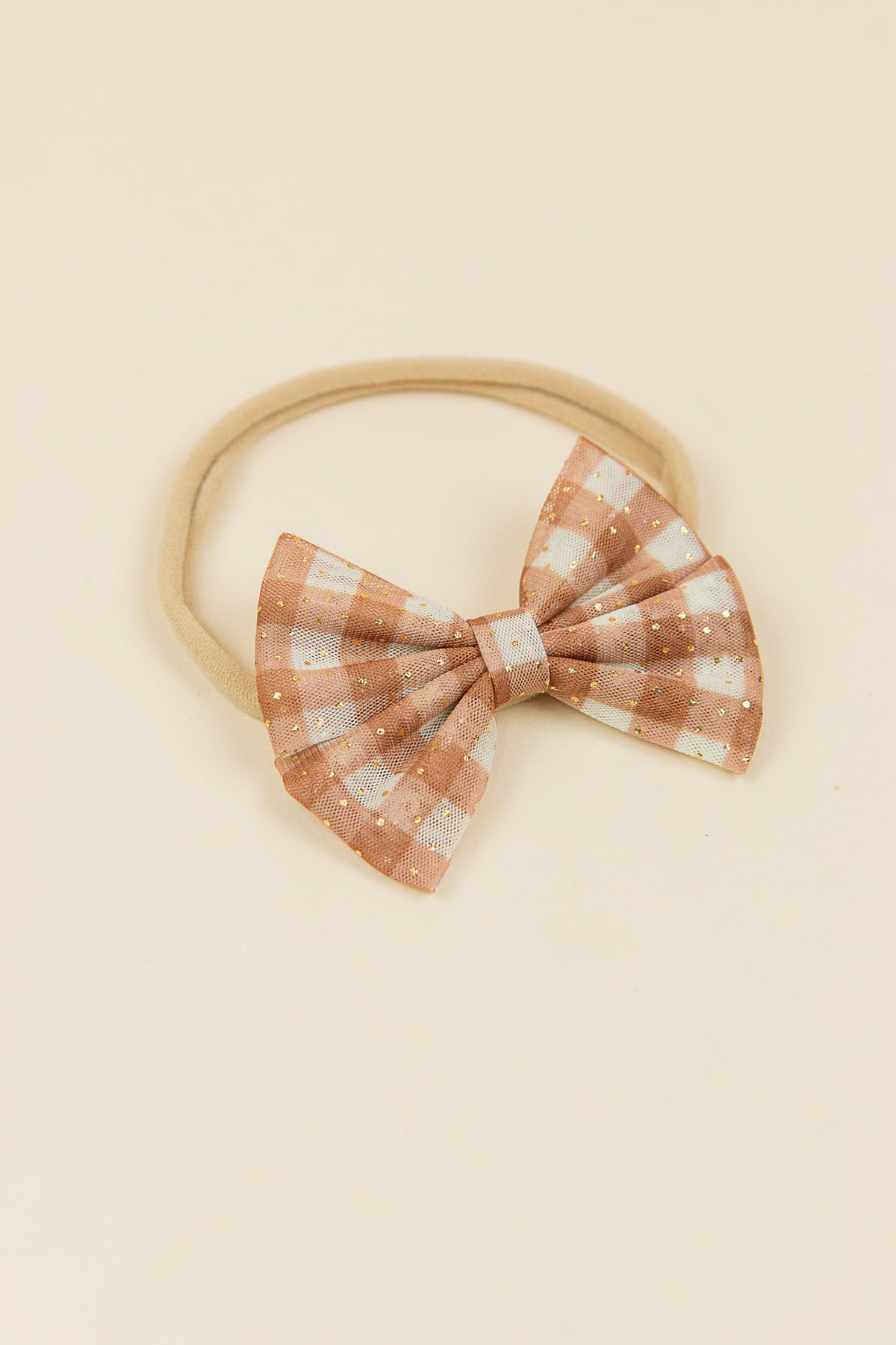 Pumpkin Tulle Bow Baby Headband