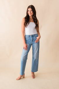 Ronnie Wide Leg Pearl