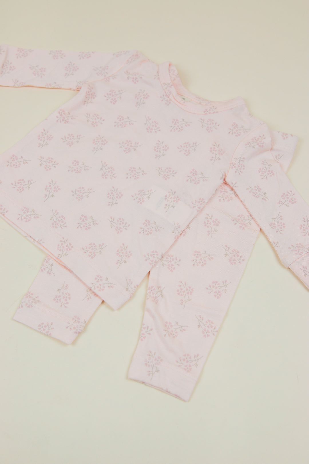Modal Pink Blossom PJ Set