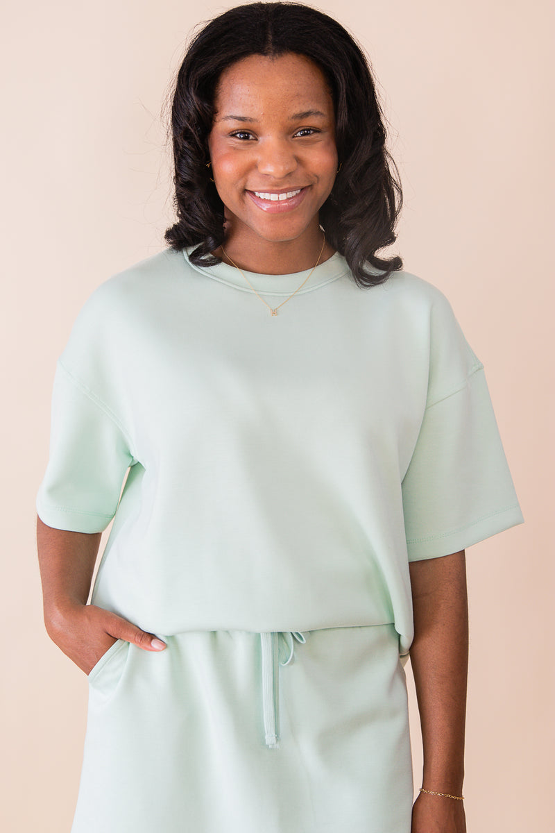 Modal Short Sleeve Top