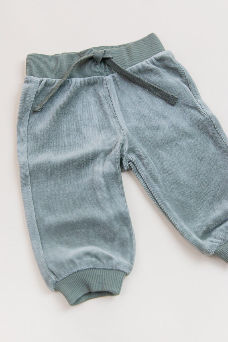 Velour Relaxed Sweatpant Forest