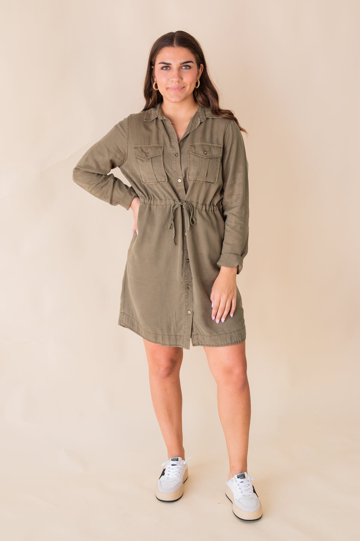 Lois Long Sleeve Mini Dress Dress