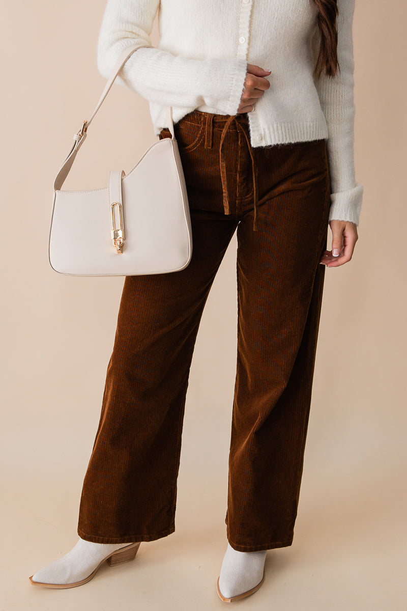 Max Corduroy Wide Leg Pants