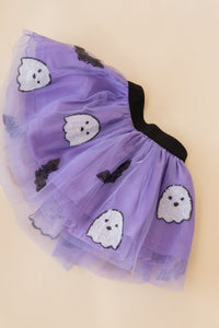 Ghost and Bat Sequin Halloween Tutu