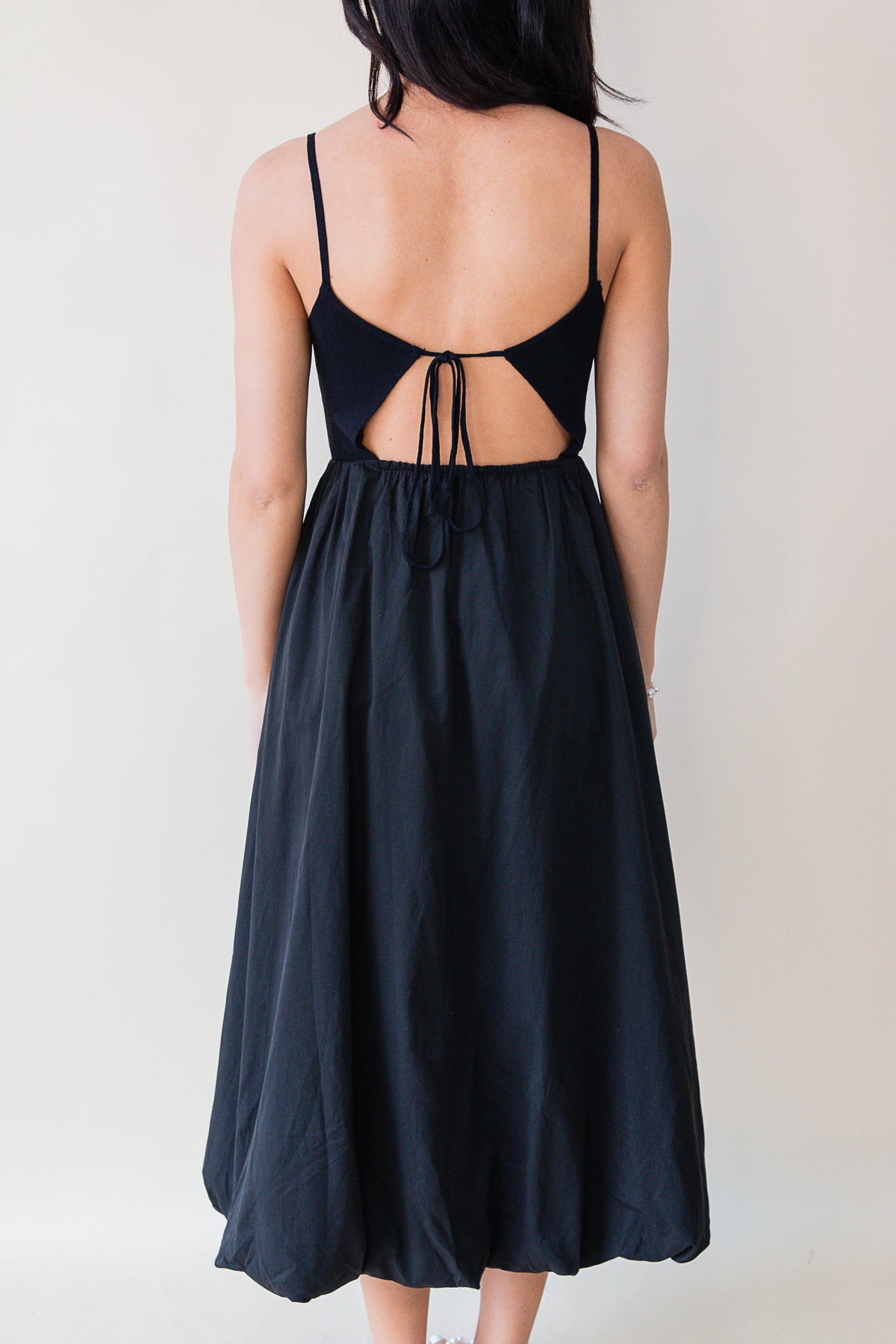 Adriana Bubble Skirt Midi Dress