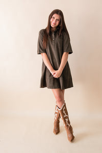 Marla Collared Mini Dress