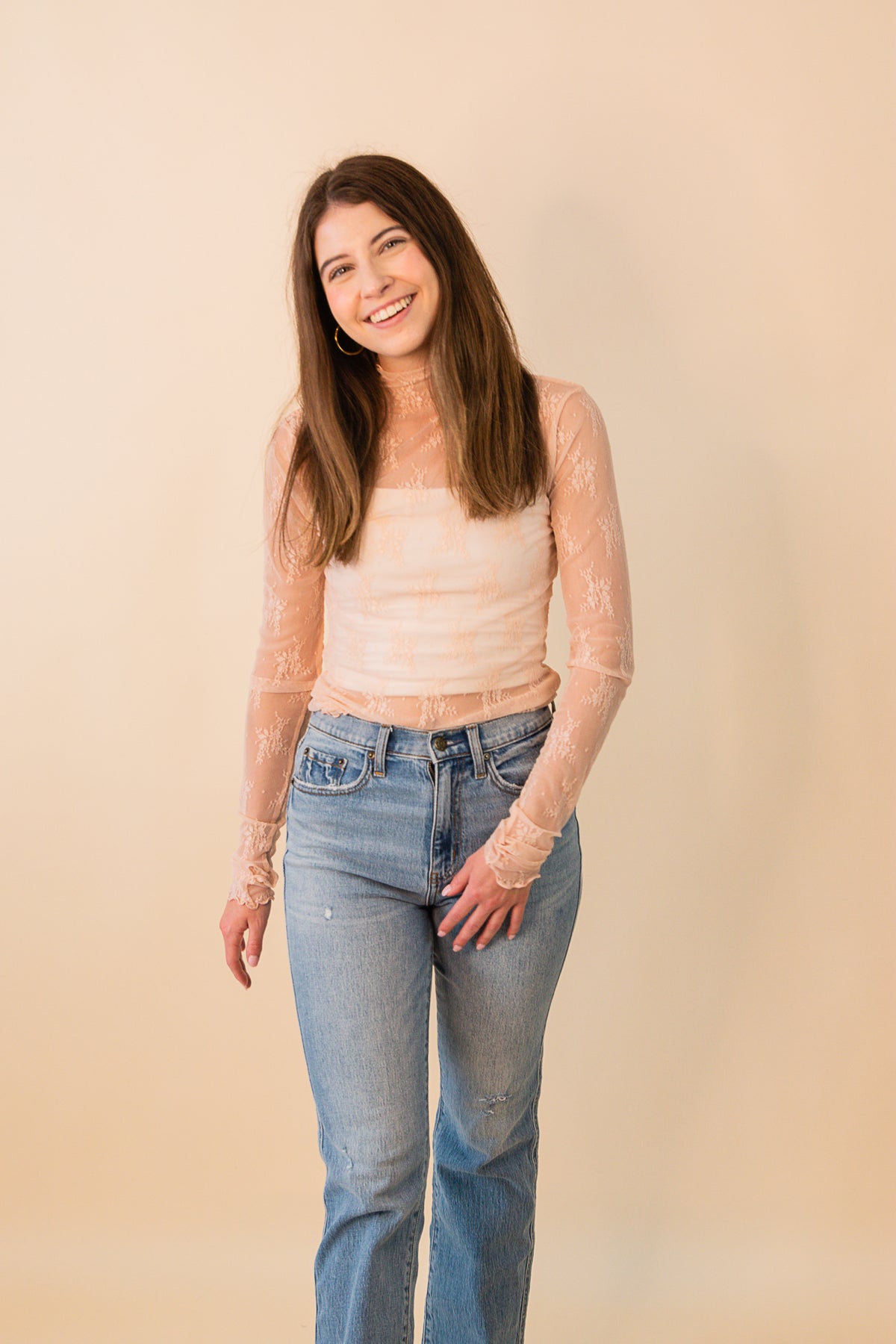 Hali Lace Long Sleeve