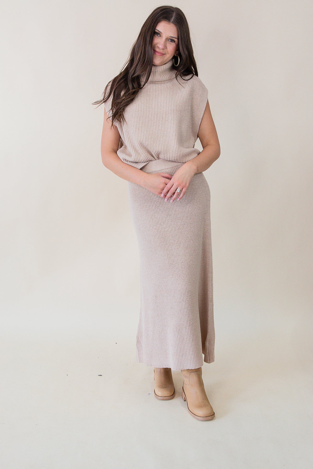 Crosby Sweater Midi Skirt