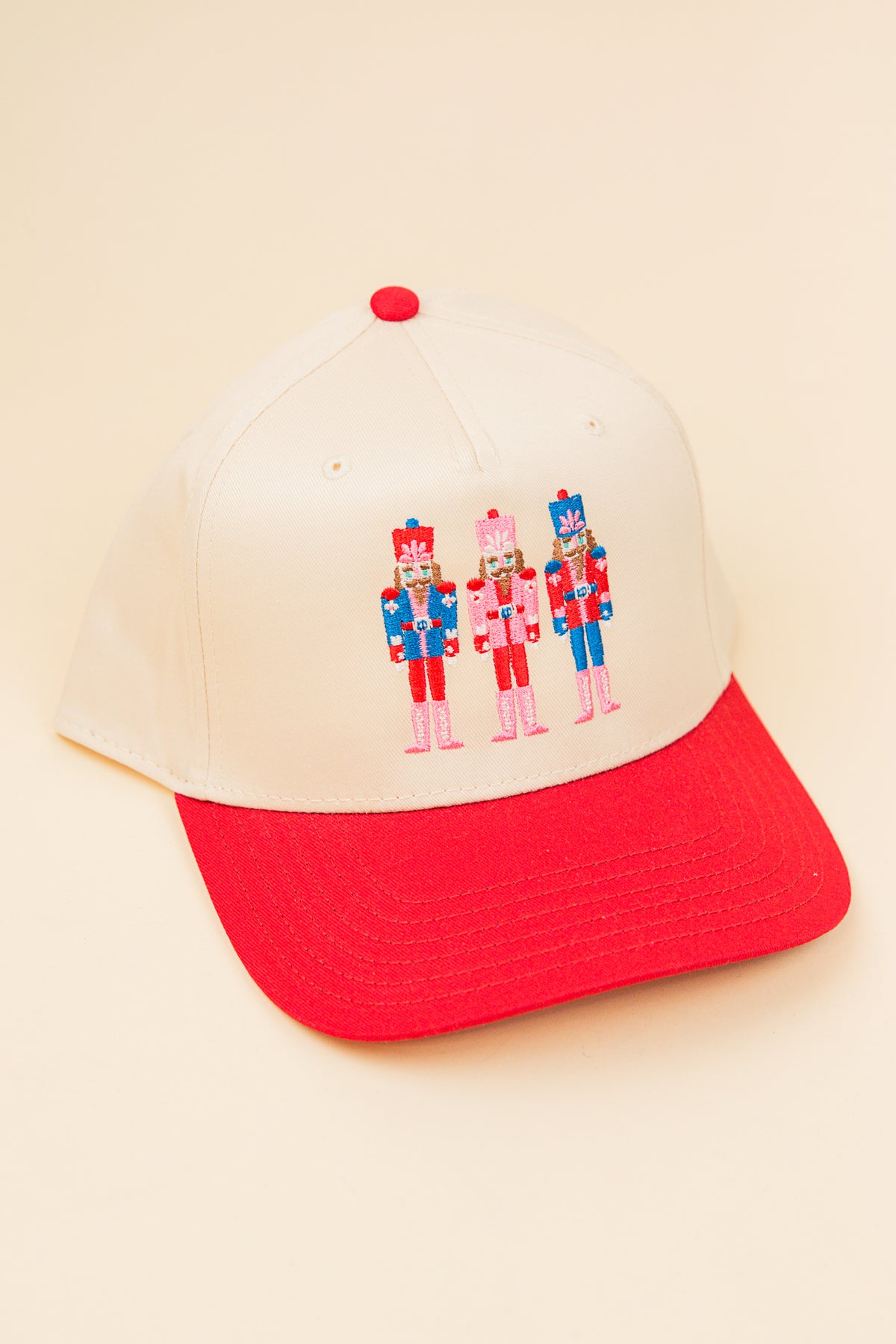 Nutcrackers Trucker Hats Red/Tan