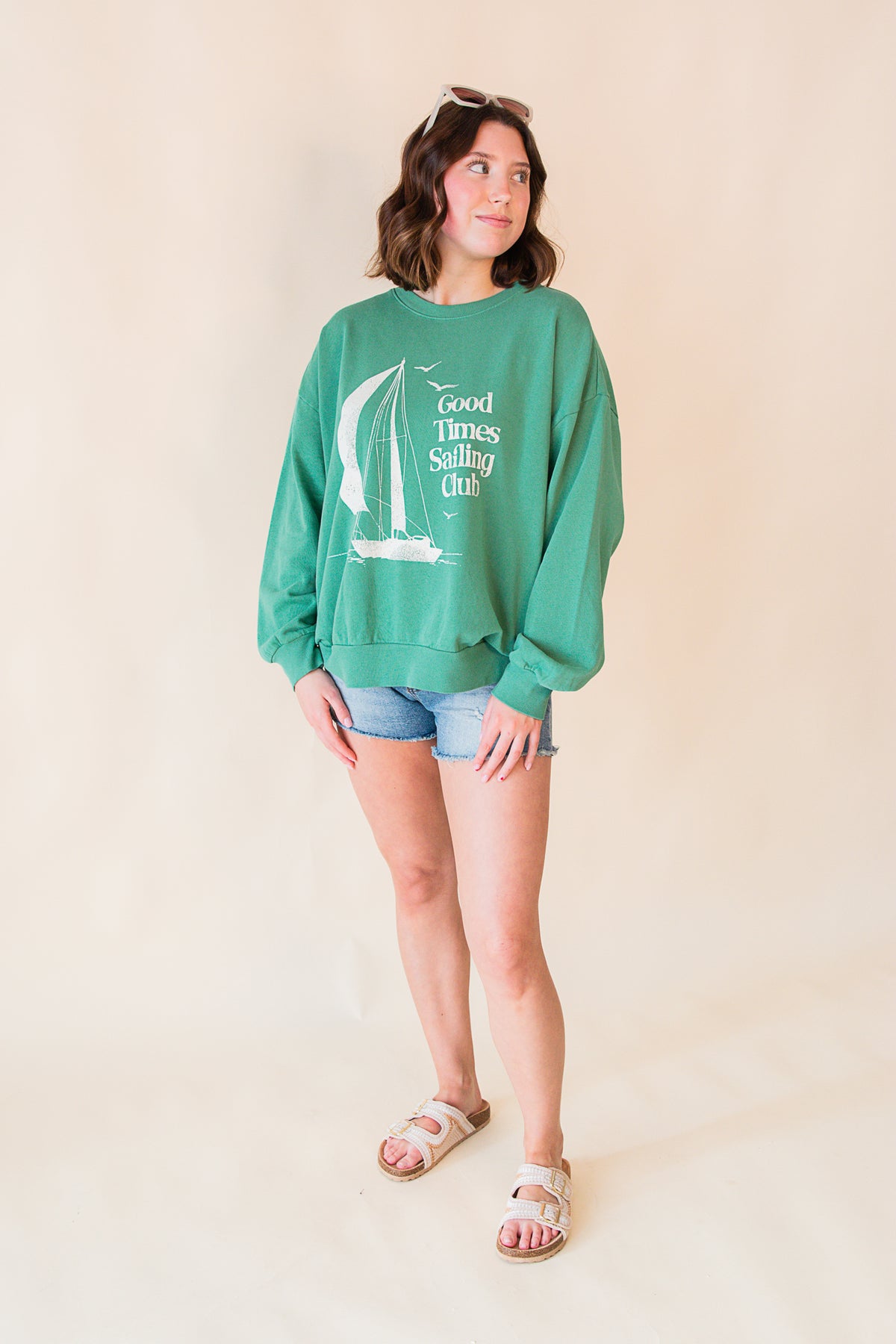 Sail Away Sunday Sweatshirt