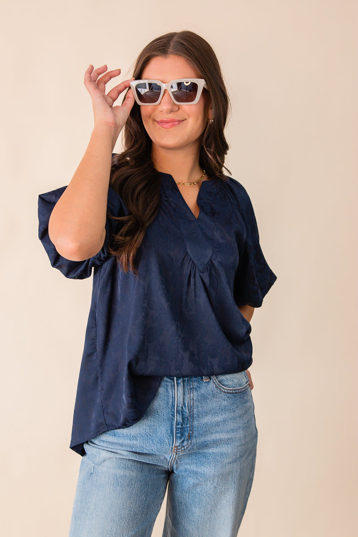 Lilly Puff Sleeves Top