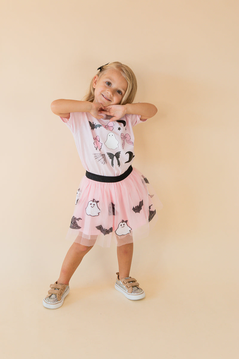 Spooky Coquette Halloween Short Sleeve T-Shirt