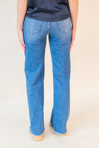 High Rise Wide Leg Jean