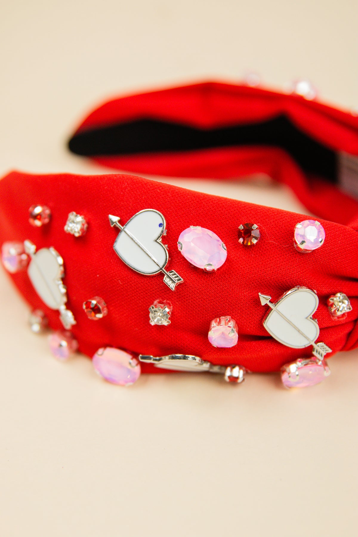 Valentine's Day Gemstone Headband