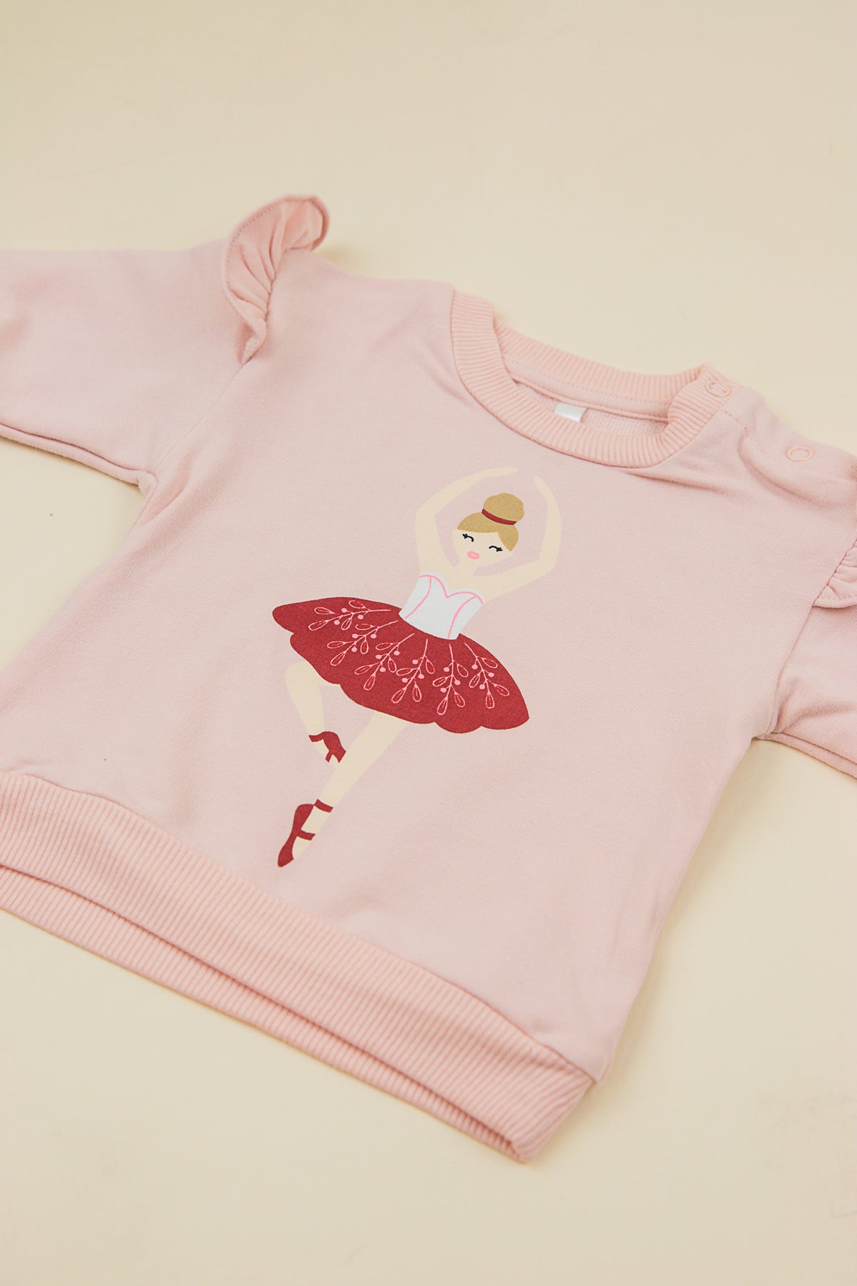 Ballerina Ruffle Sweatshirt
