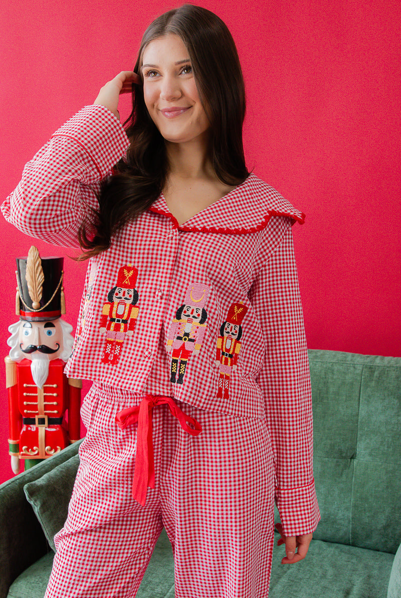 Under the Tree Gingham Plaid Set