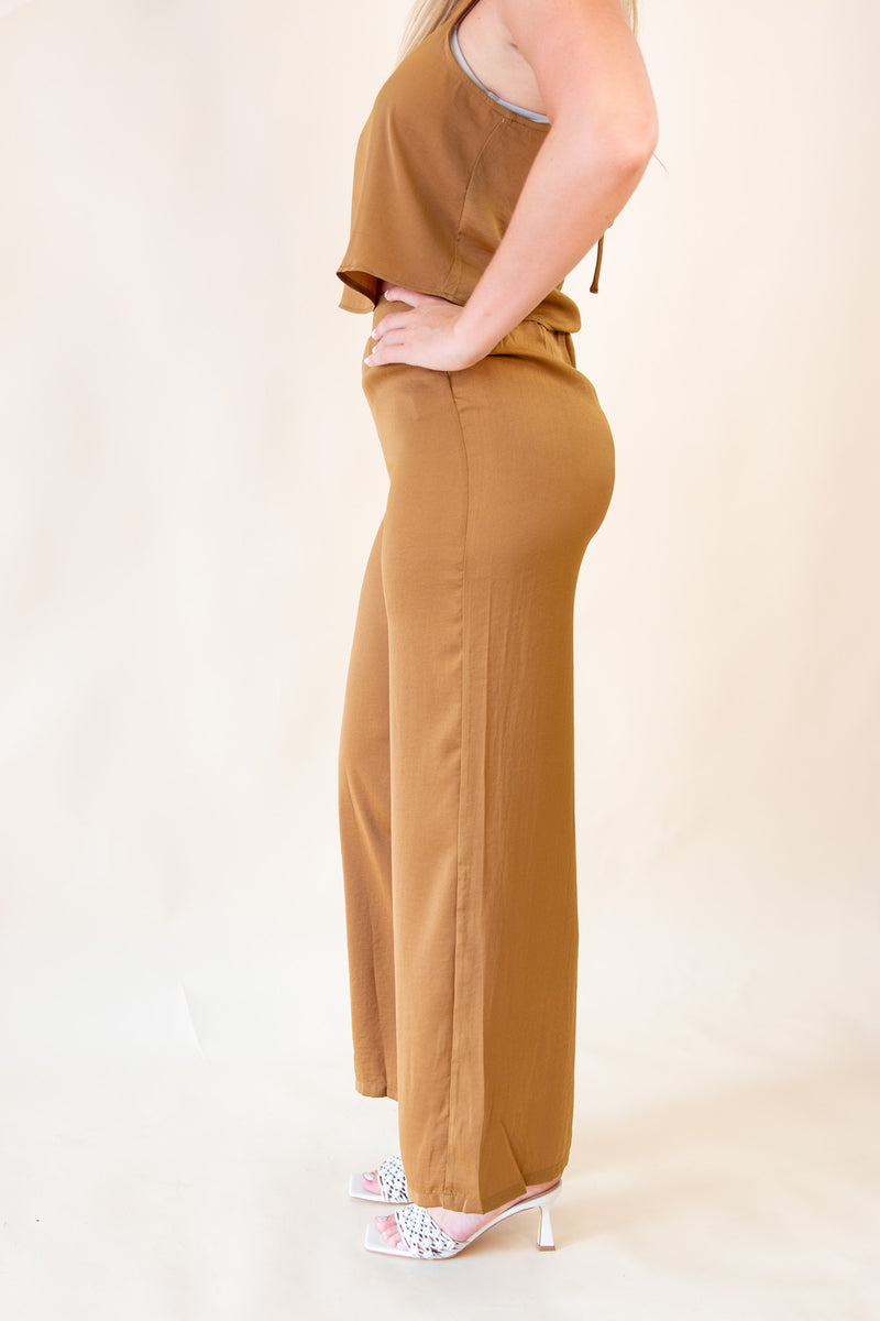 Fast Lane Wide Leg Pants