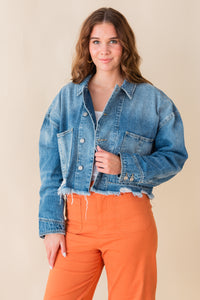 Evianna Long Sleeve Denim Jacket