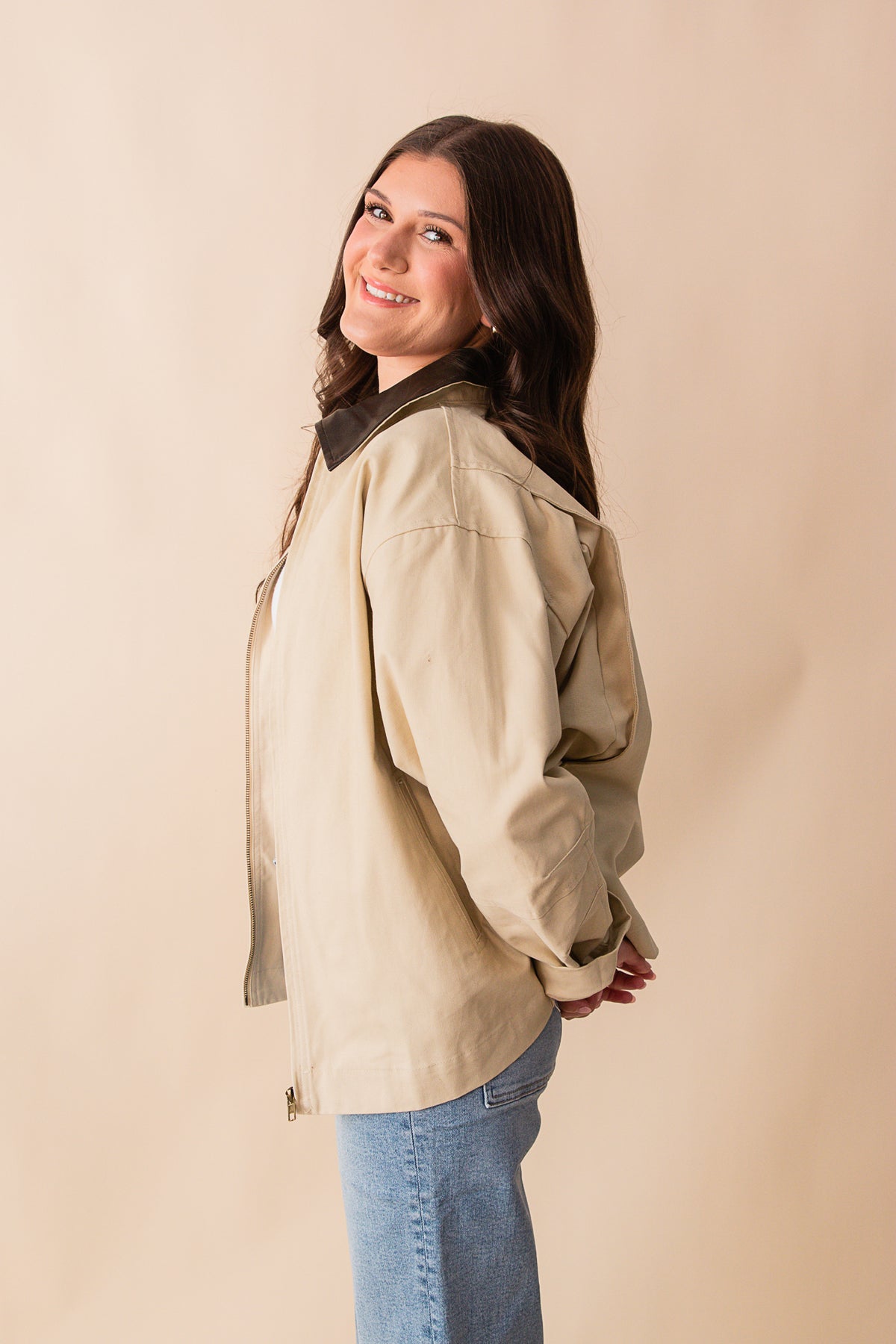 Carley Trucker Jacket