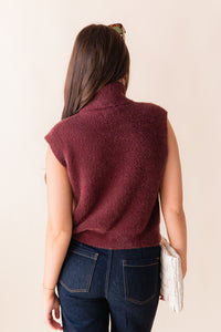 Crosby Fuzzy Turtleneck Sweater