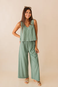 Scout Jersey Crop Flare Pant