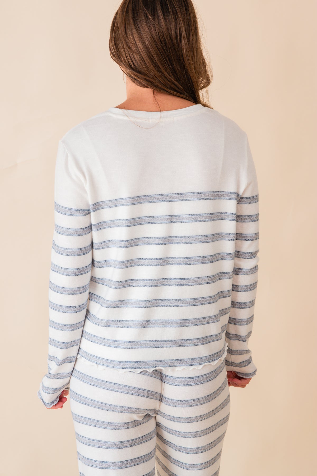 Hometown Stripe LS Top