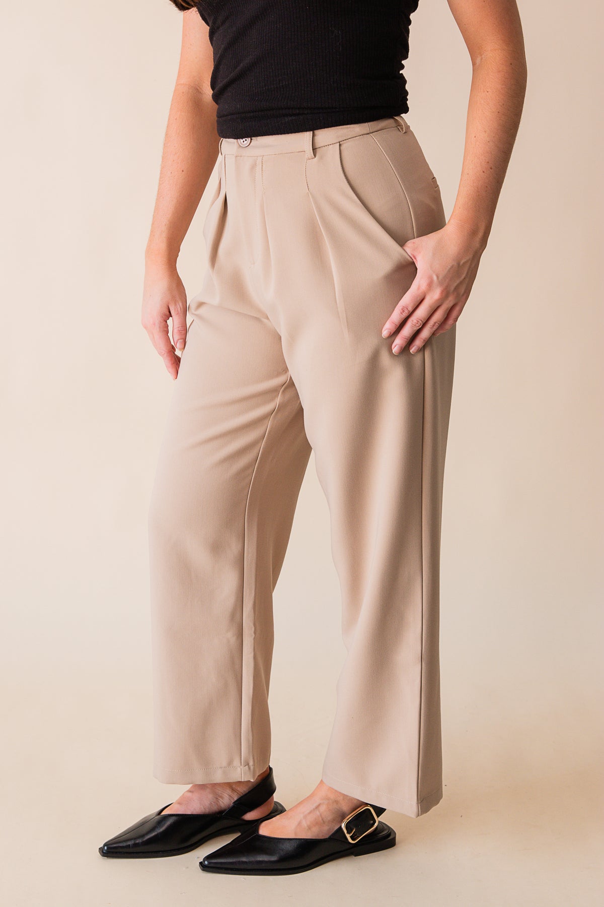 Roxy Pleat Front Trouser