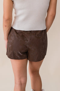 New Chapter Vegan Leather Shorts