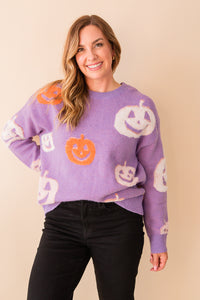 Happy Pumpkin Sweater