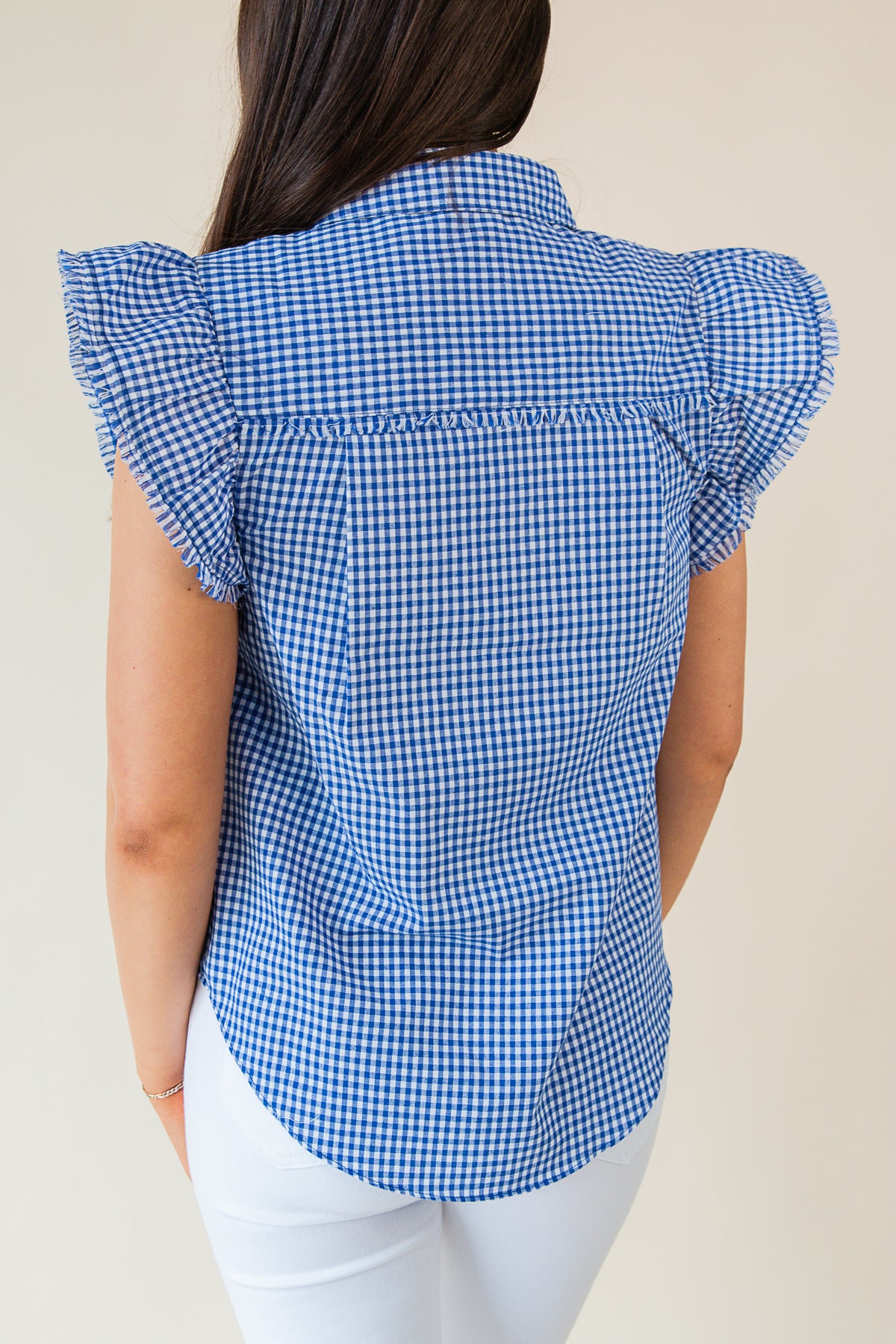 Spring Sing Gingham Top